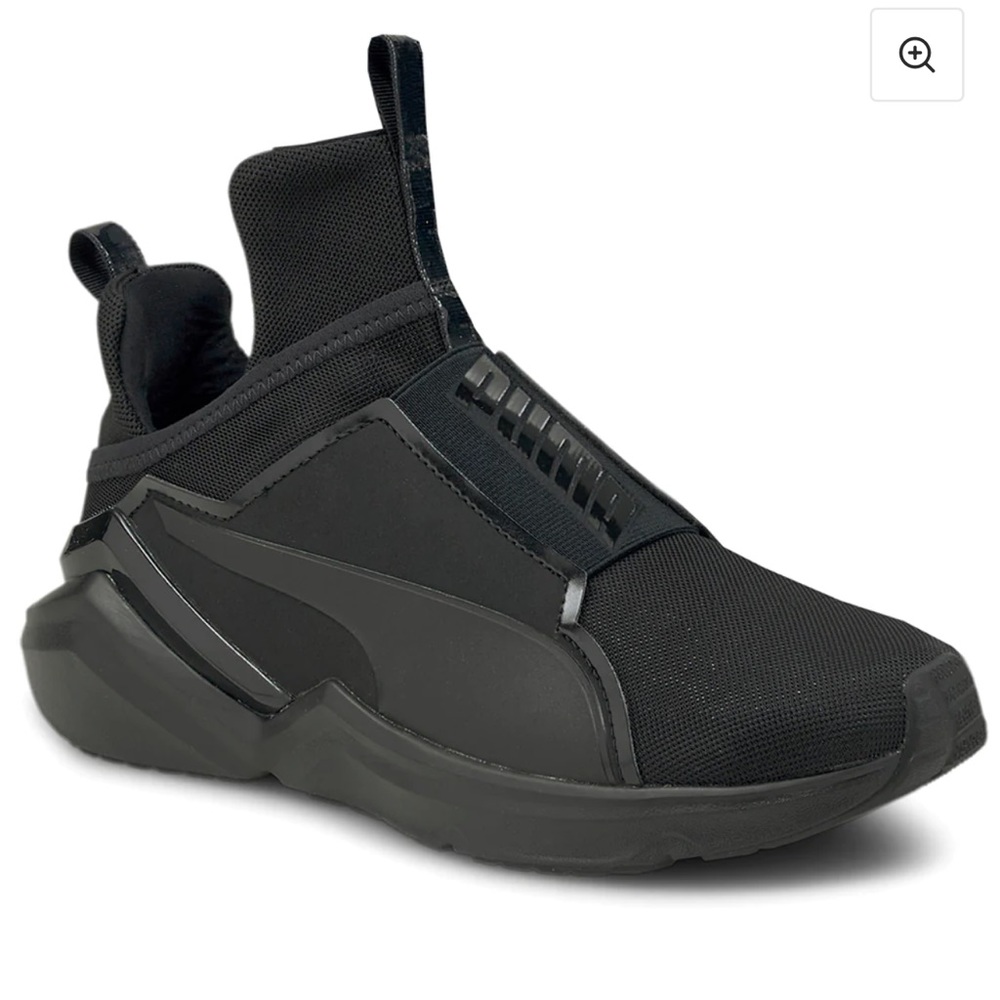 Puma Fierce 2 Slip On Sneakers in Black